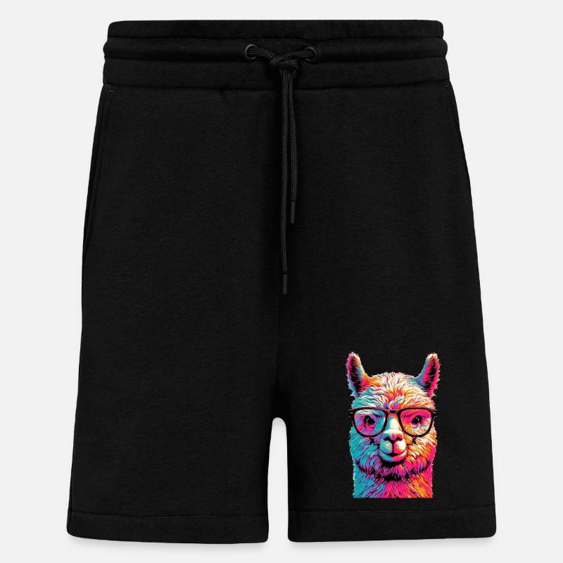 Alpaca - Shorts - made by SPREAD - SOLID BLACK