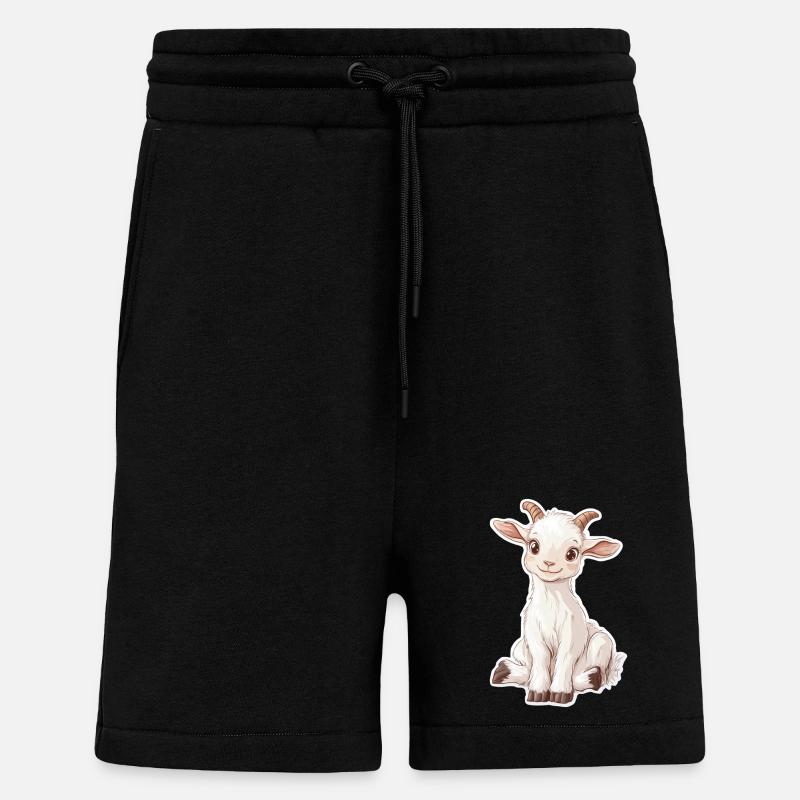 Ziege - Shorts - made by SPREAD - SOLID BLACK