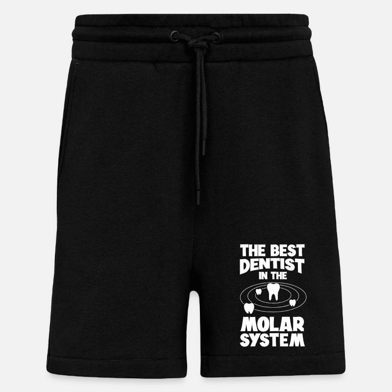 Molar System Dentist Tee - Shorts - made by SPREAD - SOLID BLACK