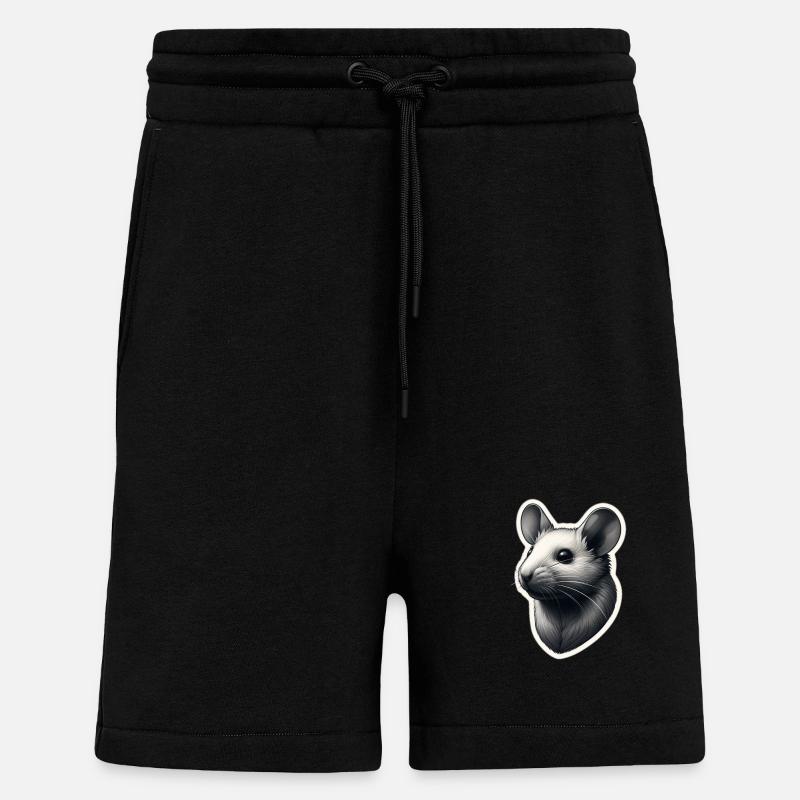 Mouse - Shorts - made by SPREAD - SOLID BLACK