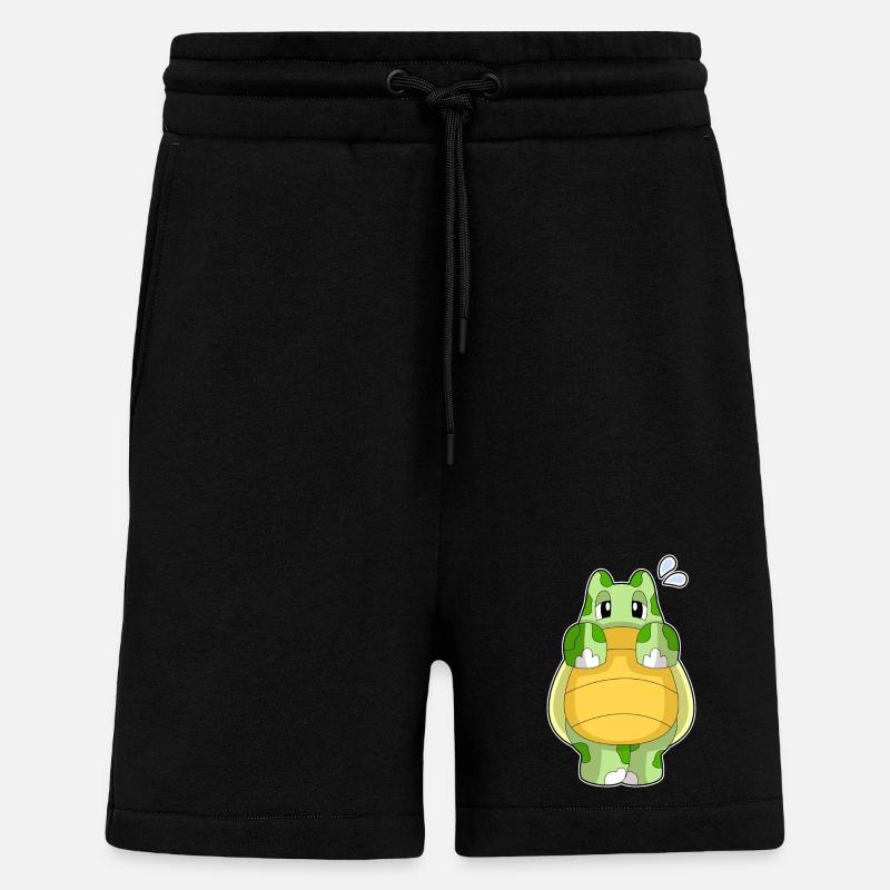 Turtle Shy - Shorts - made by SPREAD - SOLID BLACK