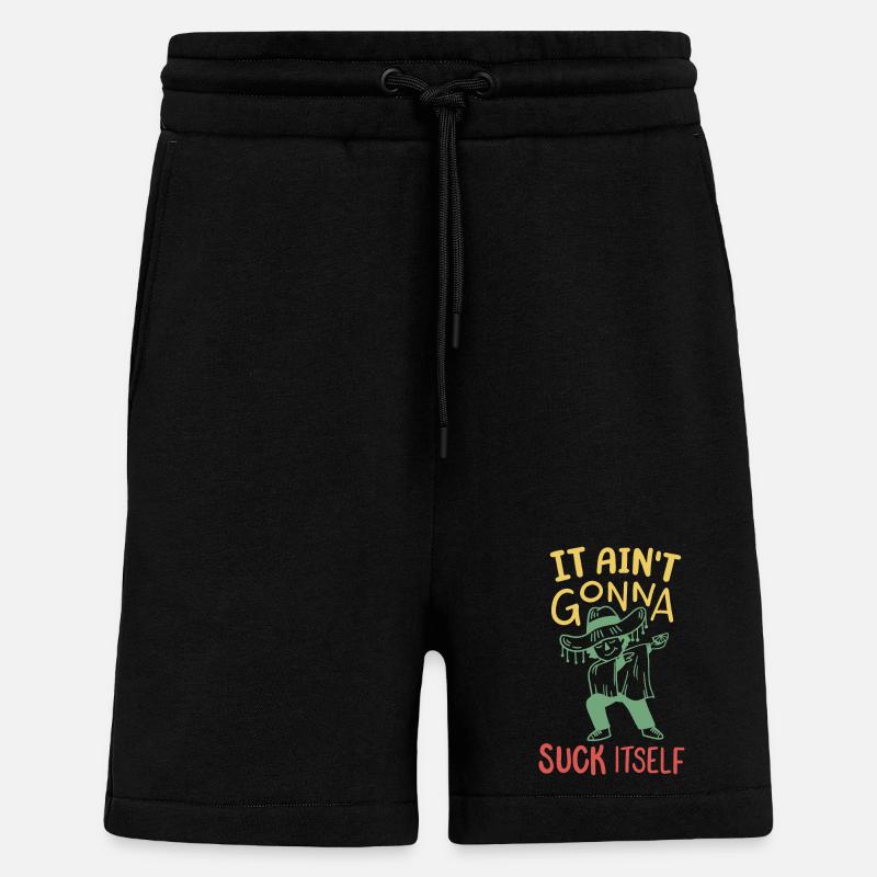 Cinco de Mayo Dabbing Mexikaner - Shorts - made by SPREAD - SOLID BLACK