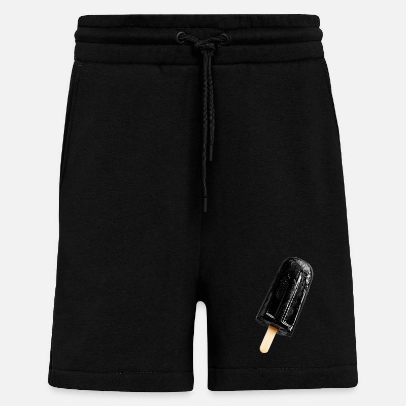 Eis am Stil schwarz - Shorts - made by SPREAD - SOLID BLACK