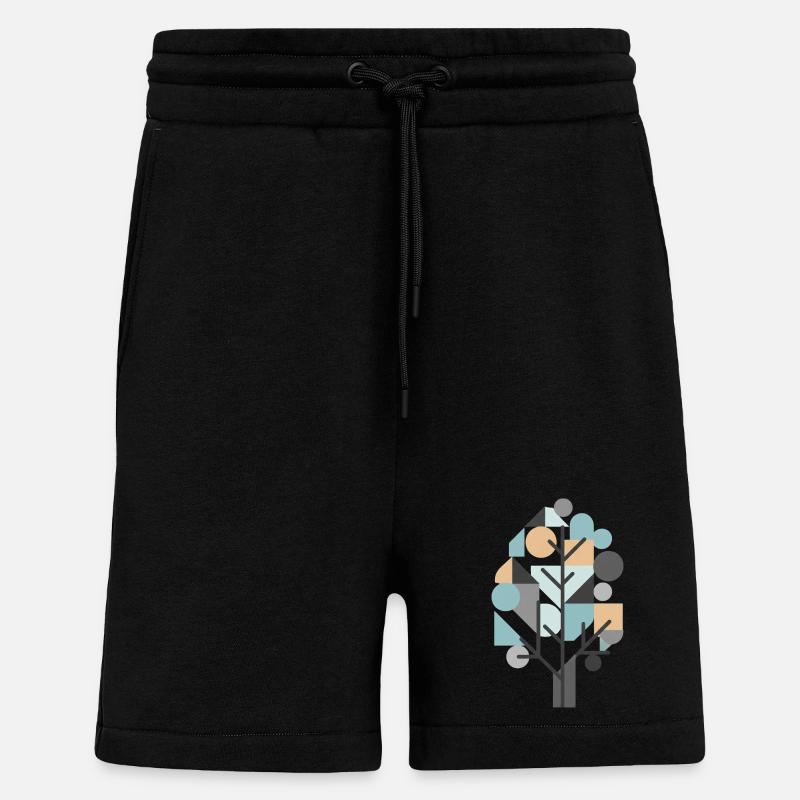 Tree - Shorts - made by SPREAD - SOLID BLACK