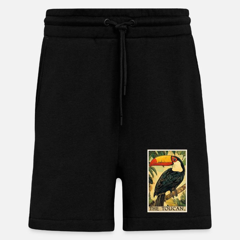 Toucans Toucan - Shorts - made by SPREAD - SOLID BLACK