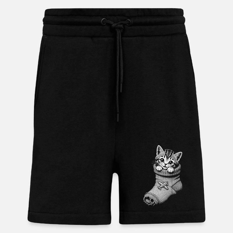 Kätzchen - Shorts - made by SPREAD - SOLID BLACK
