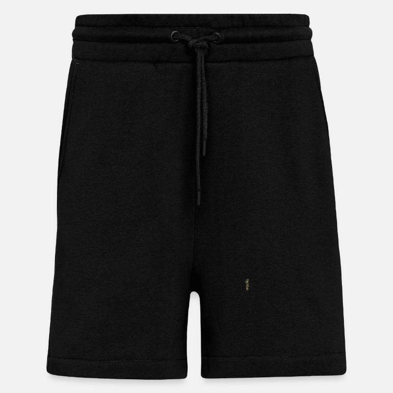 fighter. camouflage gelb - Shorts - made by SPREAD - SOLID BLACK