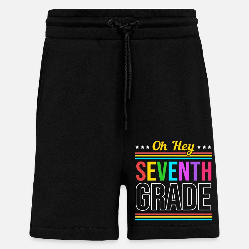 5e - Short bio décontracté fabriqué en UE - SOLID BLACK