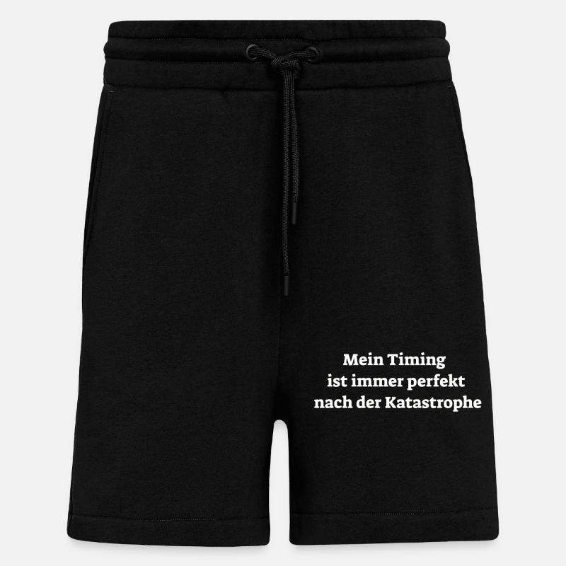 Group 12 - Shorts - made by SPREAD - SOLID BLACK