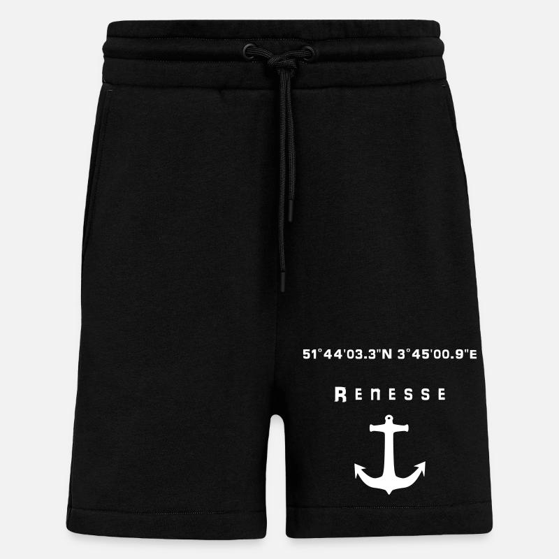 Coordinates Renesse - Shorts - made by SPREAD - SOLID BLACK