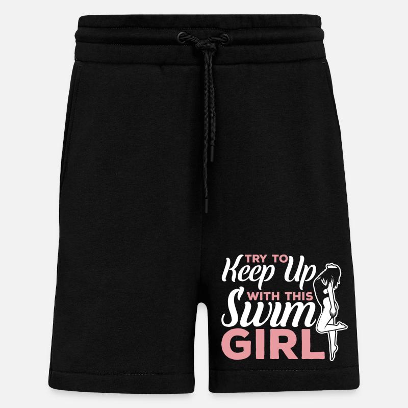Schwimmerin - Shorts - made by SPREAD - SOLID BLACK