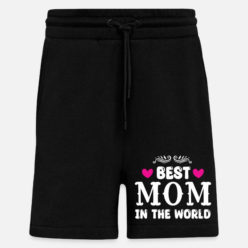 Beste Mama der Welt - Shorts - made by SPREAD - SOLID BLACK