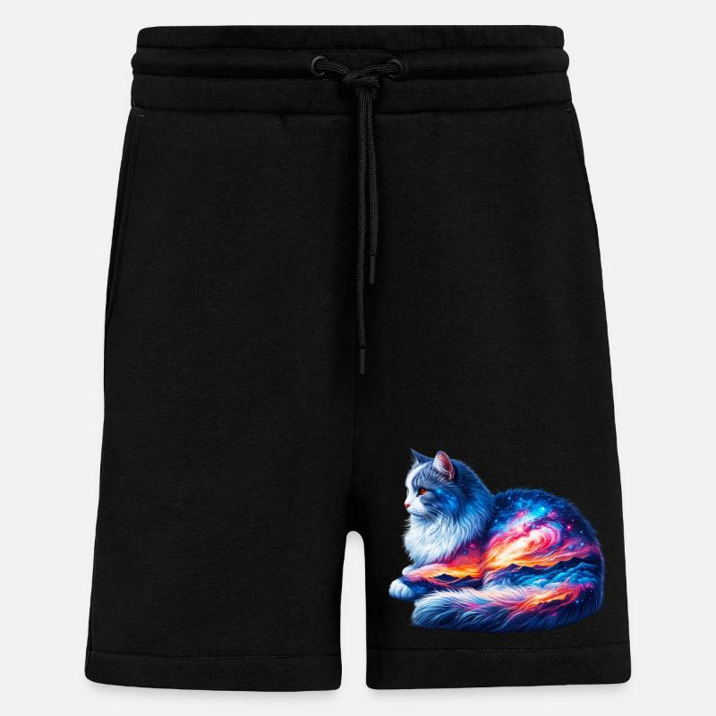 Cat - Shorts - made by SPREAD - SOLID BLACK