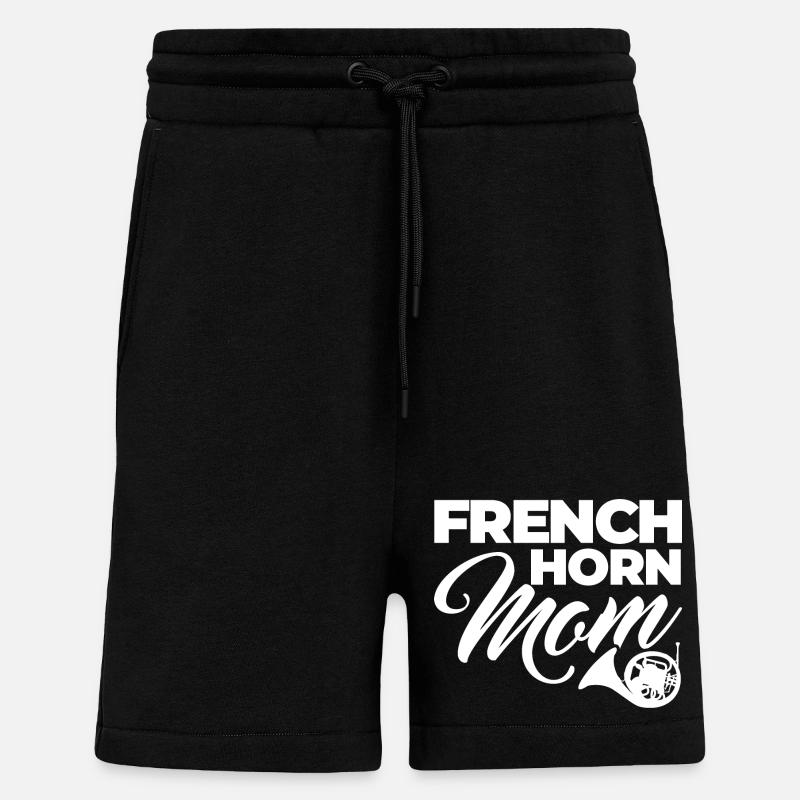 Waldhorn Mutter - Shorts - made by SPREAD - SOLID BLACK