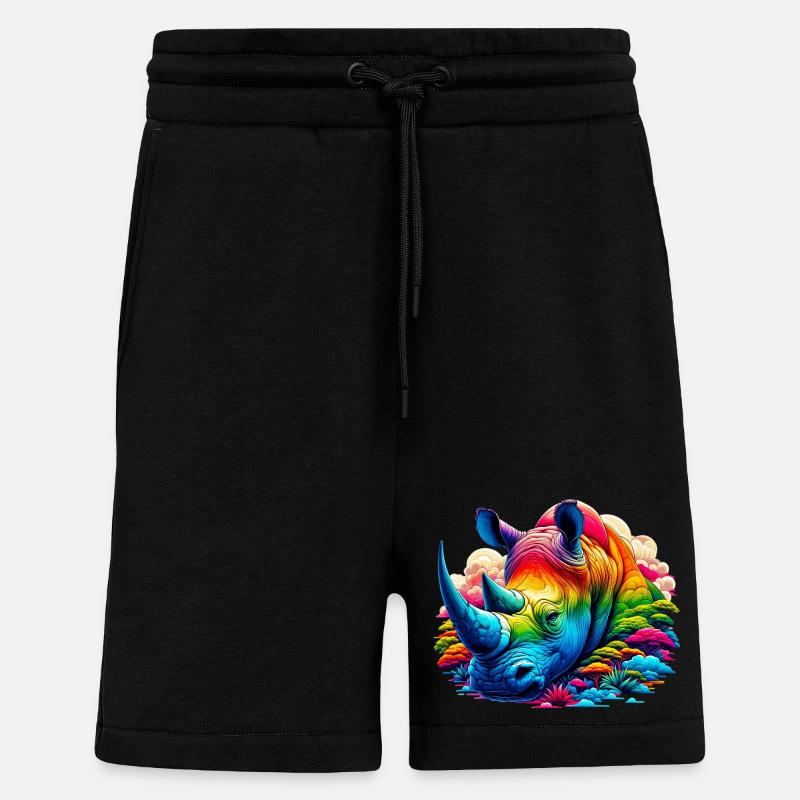 Nashorn - Shorts - made by SPREAD - SOLID BLACK