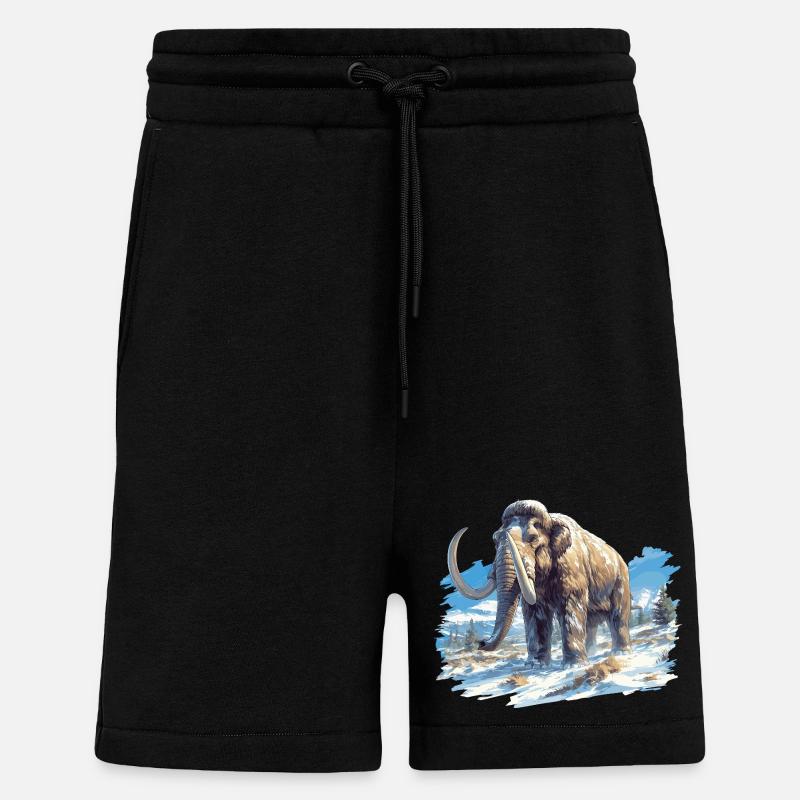 Mammoths Mammoth - Shorts - made by SPREAD - SOLID BLACK