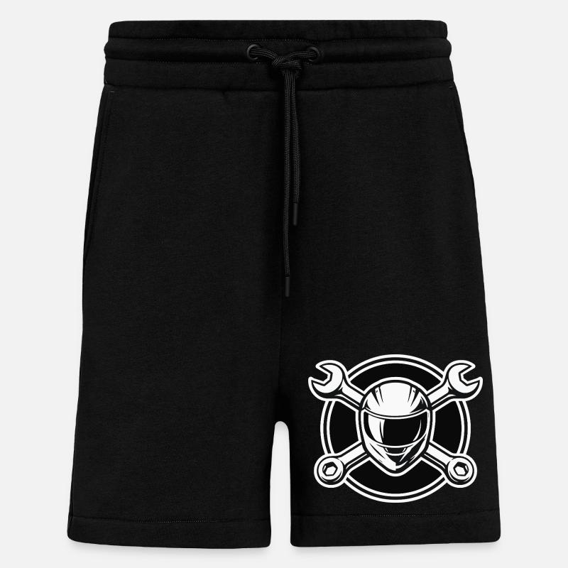 Workshop is therapy - Shorts - made by SPREAD - SOLID BLACK