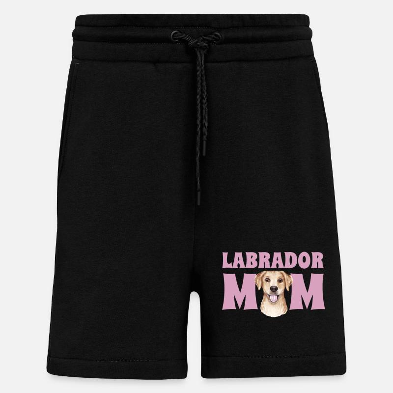 Labrador Mom - Shorts - made by SPREAD - SOLID BLACK