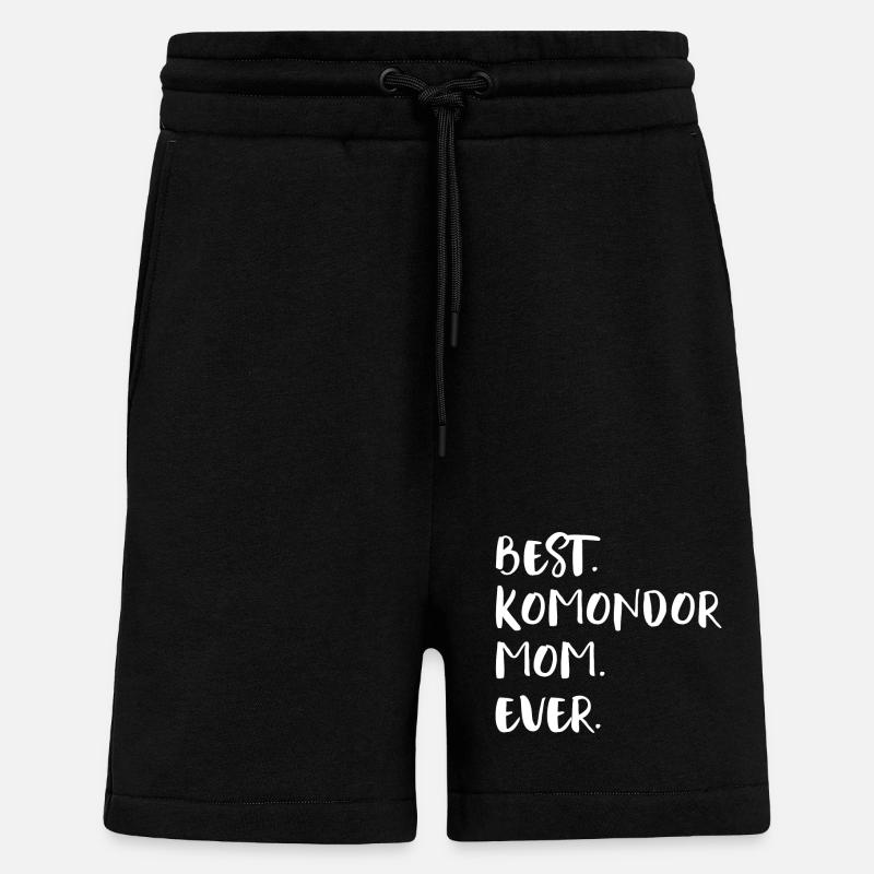 Komondor - Shorts - made by SPREAD - SOLID BLACK