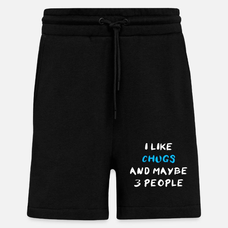 Chug - Shorts - made by SPREAD - SOLID BLACK