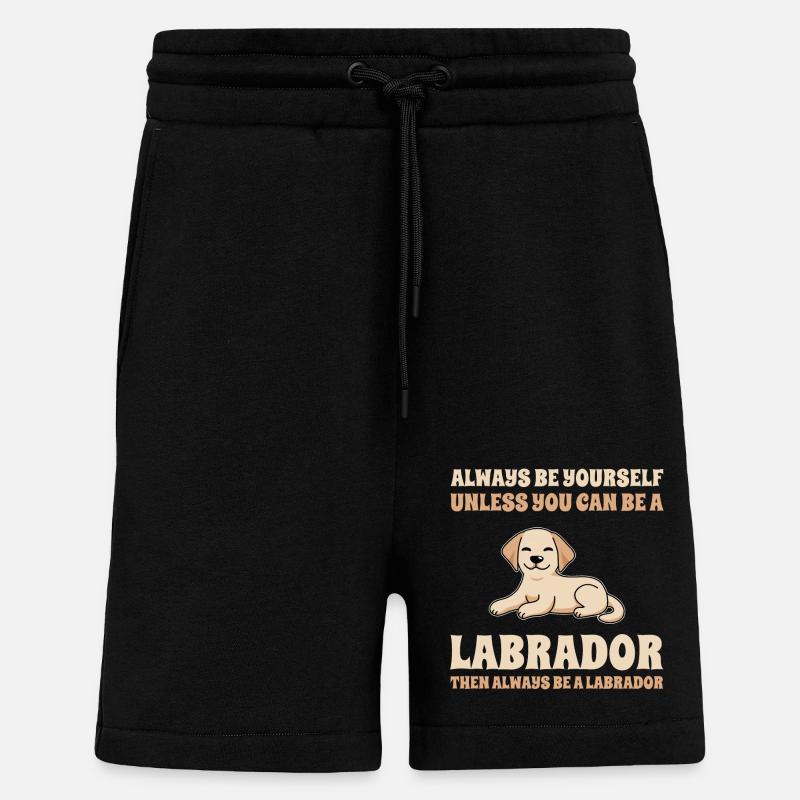 Labrador - Shorts - made by SPREAD - SOLID BLACK