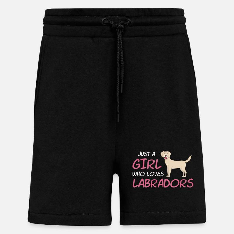 Labradore - Shorts - made by SPREAD - SOLID BLACK