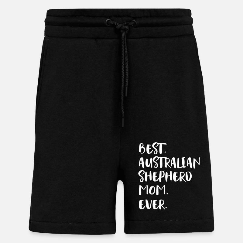 Australian Shepherd - Shorts - made by SPREAD - SOLID BLACK