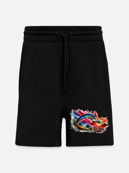 Paraglider - Shorts - made by SPREAD - SOLID BLACK