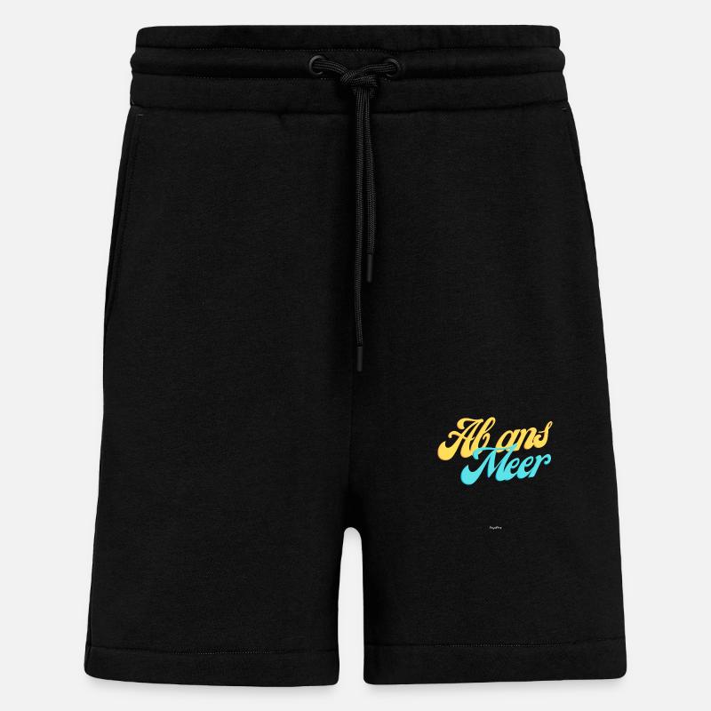 Ab ans Meer - Shorts - made by SPREAD - SOLID BLACK