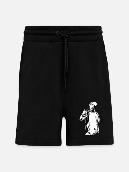 Gangster rapper - Shorts - made by SPREAD - SOLID BLACK