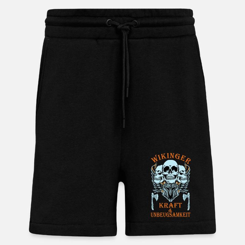 Wikinger Krieger, Krieger, Wikinger - Shorts - made by SPREAD - SOLID BLACK