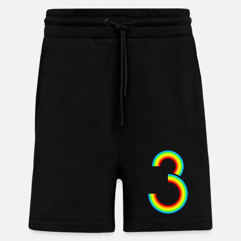 Schon 3 Jahre! - Shorts - made by SPREAD - SOLID BLACK