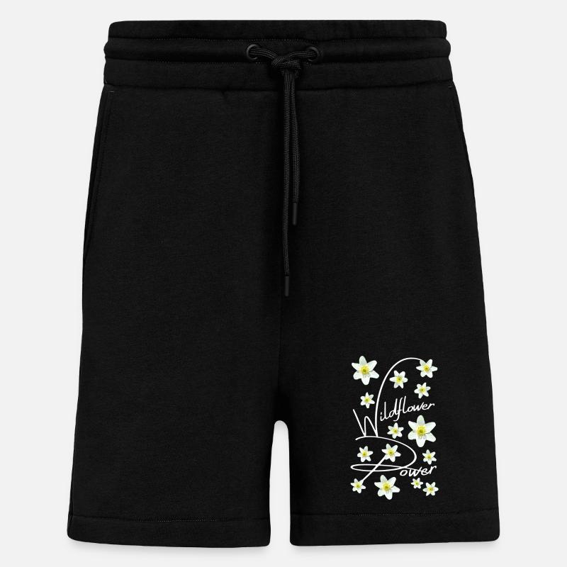 ANÉMONE SYLVIE - Short bio décontracté fabriqué en UE - SOLID BLACK