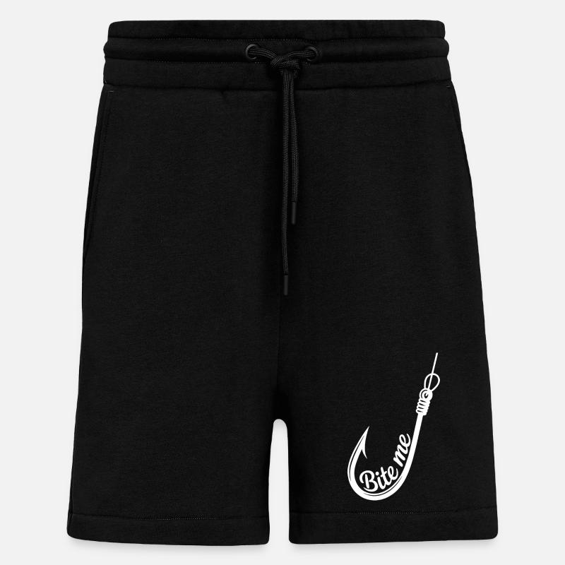 Graphique Hook de Me - Short bio décontracté fabriqué en UE - SOLID BLACK