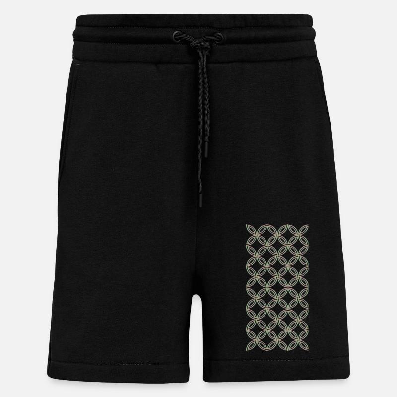 look simple - Short bio décontracté fabriqué en UE - SOLID BLACK
