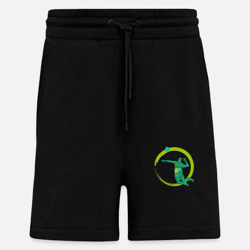 Volleyeur E 71 - Short bio décontracté fabriqué en UE - SOLID BLACK