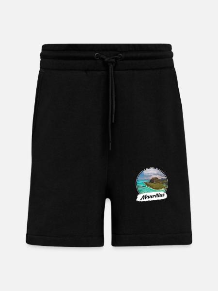 Mauritius Souvenir - Shorts - made by SPREAD - SOLID BLACK