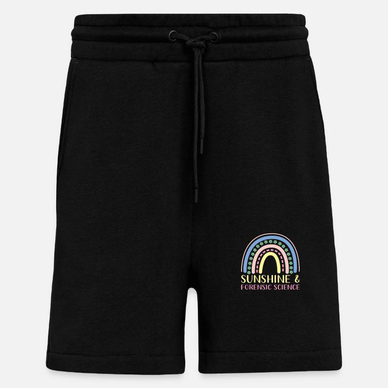Forensic Science - Shorts - made by SPREAD - SOLID BLACK