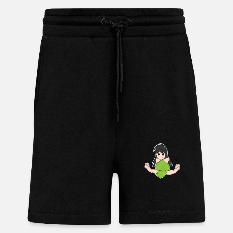 Anime - Shorts - made by SPREAD - SOLID BLACK