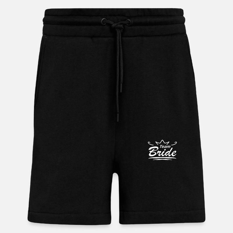 Team Bride - Shorts - made by SPREAD - SOLID BLACK