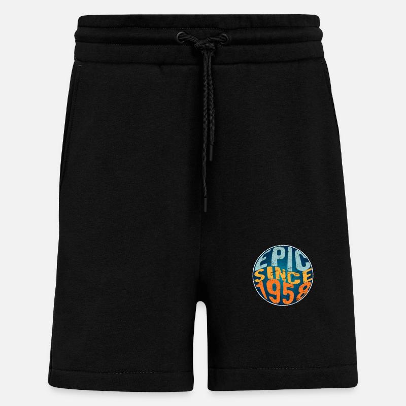 Epic since 1958 - Shorts - made by SPREAD - SOLID BLACK
