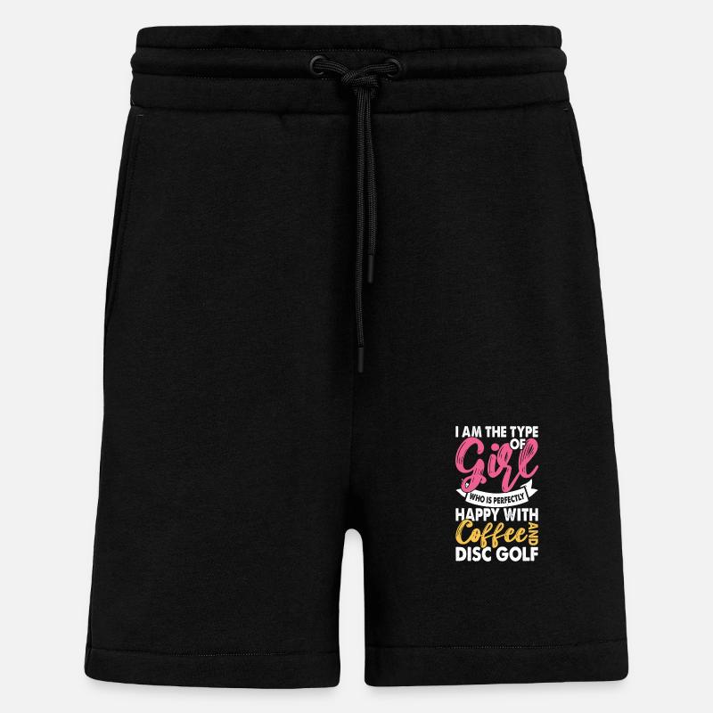 Discgolf Disc Golf - Shorts - made by SPREAD - SOLID BLACK