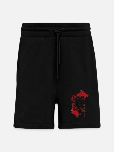 Albania - Shorts - made by SPREAD - SOLID BLACK