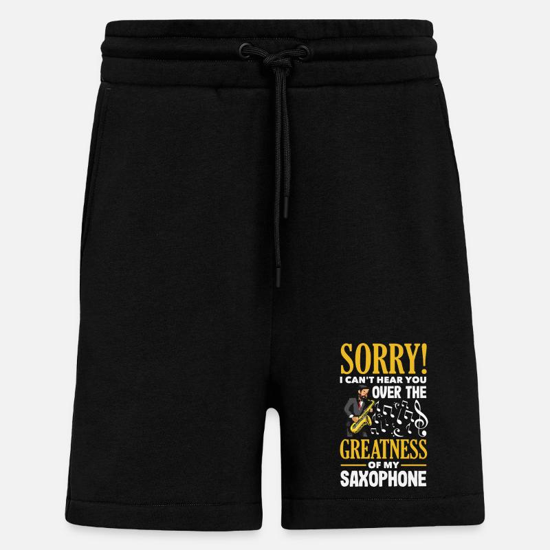 Saxofon - Shorts - made by SPREAD - SOLID BLACK