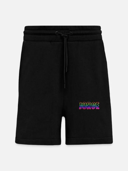 Jorge RS Rainbow - Shorts - made by SPREAD - SOLID BLACK