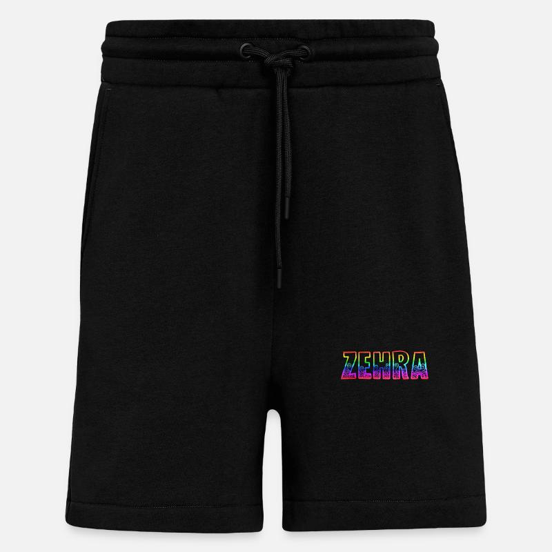 Zehra RS Rainbow - Shorts - made by SPREAD - SOLID BLACK