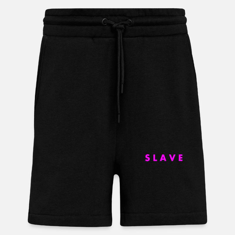 Slave - Short bio décontracté fabriqué en UE - SOLID BLACK
