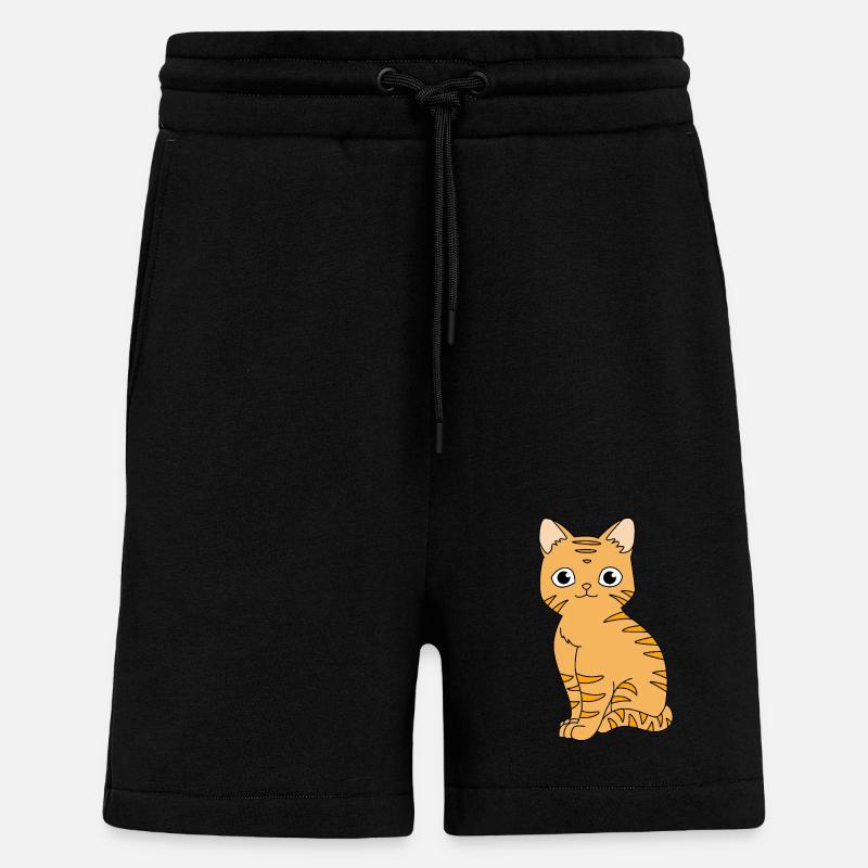 Tabby Katze - Shorts - made by SPREAD - SOLID BLACK
