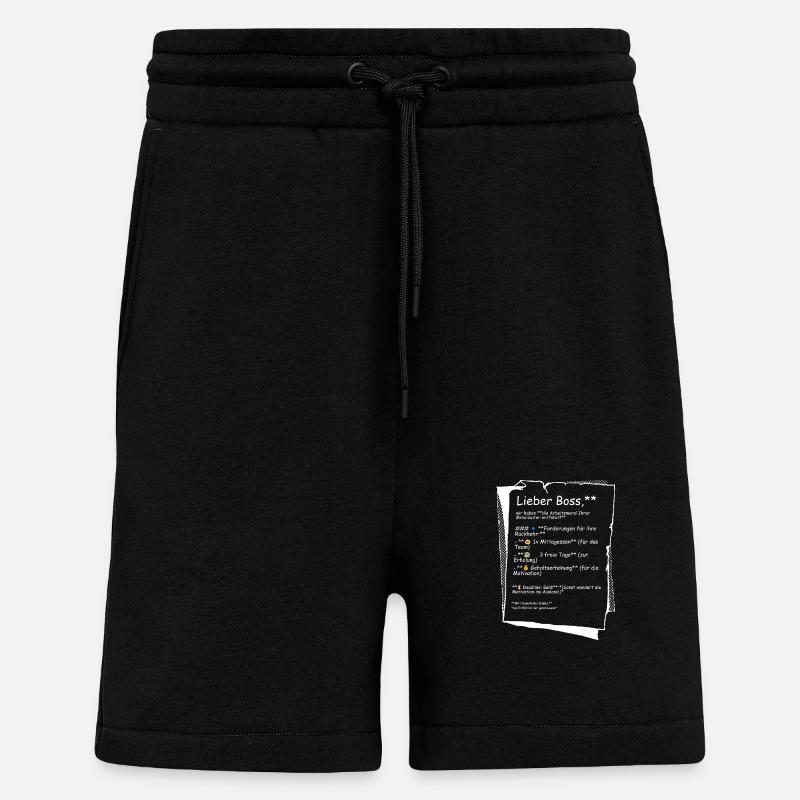 Die Arbeitsmoral - Shorts - made by SPREAD - SOLID BLACK