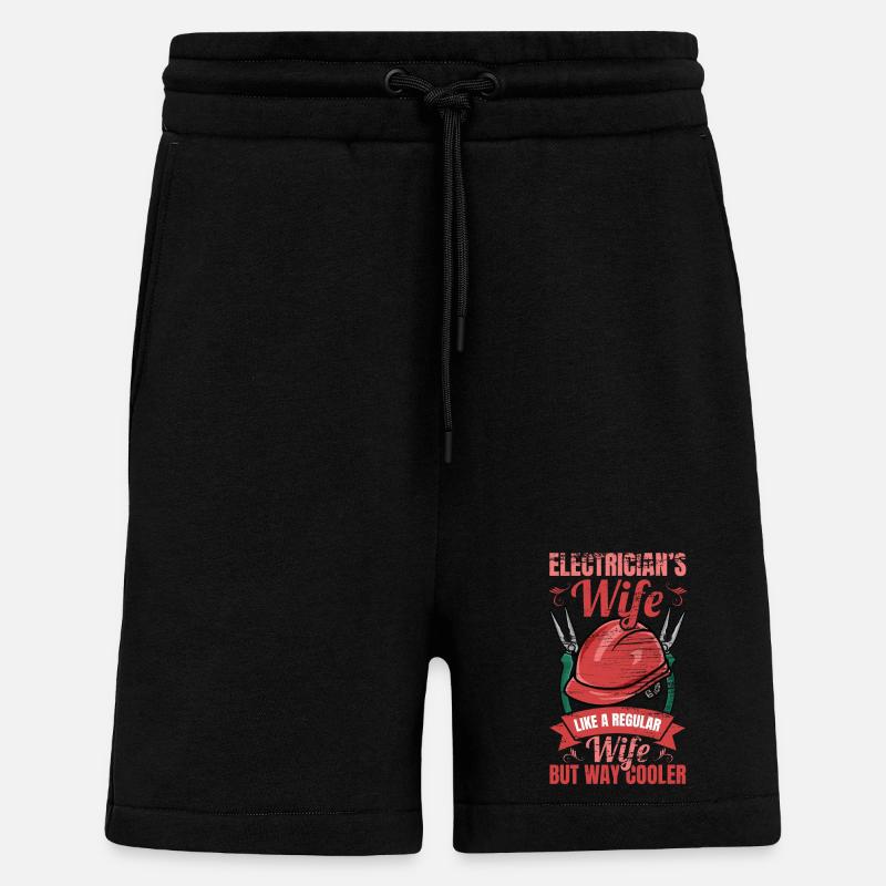Elektronikerin - Shorts - made by SPREAD - SOLID BLACK
